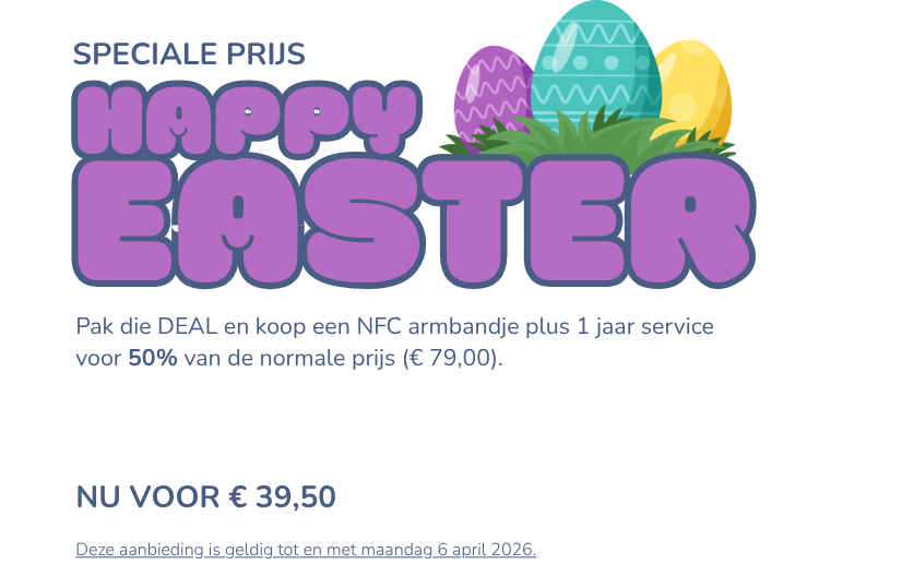 Speciale prijs Happy Easter aanbieding